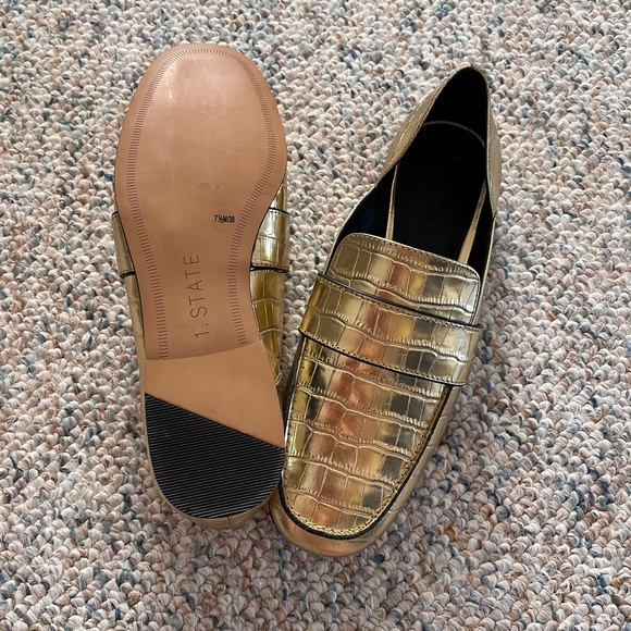 Gold Loafers - Picture 8 of 8